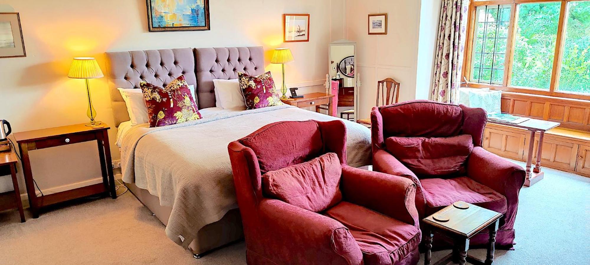 Luxury Bed And Breakfast At Bossington Hall In Exmoor, Somerset Porlock Exterior photo